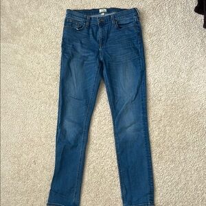 J Crew Matchstick jeans 29